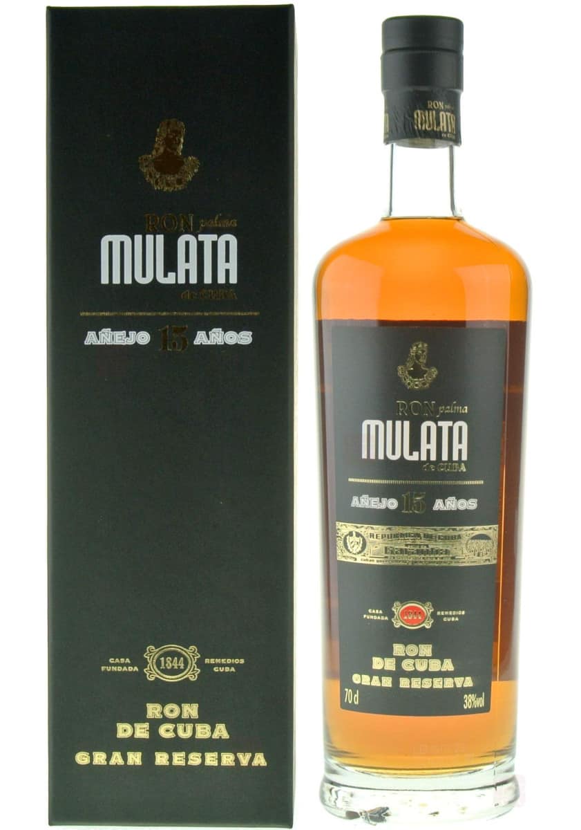 Ron de Mulata Anejo 15 anos Rum from Cuba